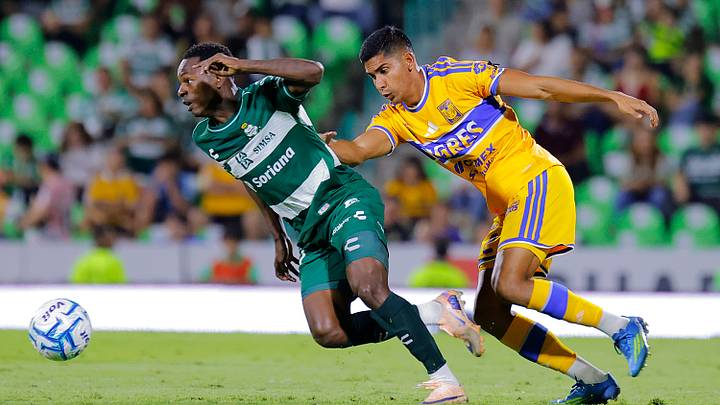 Santos Laguna v Tigres UANL - Torneo Apertura 2026 Liga MX Santos Laguna v Tigres UANL - Torneo Apertura 2026 Liga MX