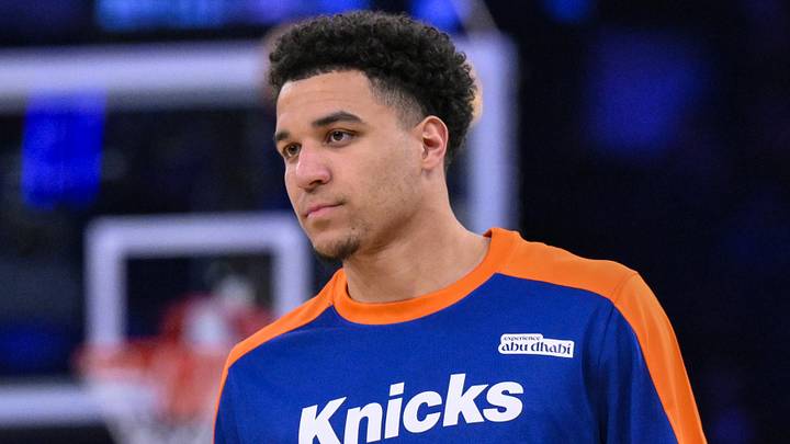 Kevin McCullar Jr. could already be a Knicks goner. Kevin McCullar Jr. could already be a Knicks goner.