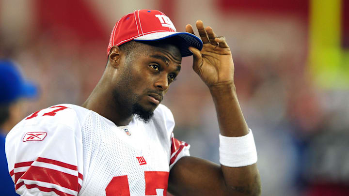 Former New York Giants wide receiver Plaxico Burress Former New York Giants wide receiver Plaxico Burress