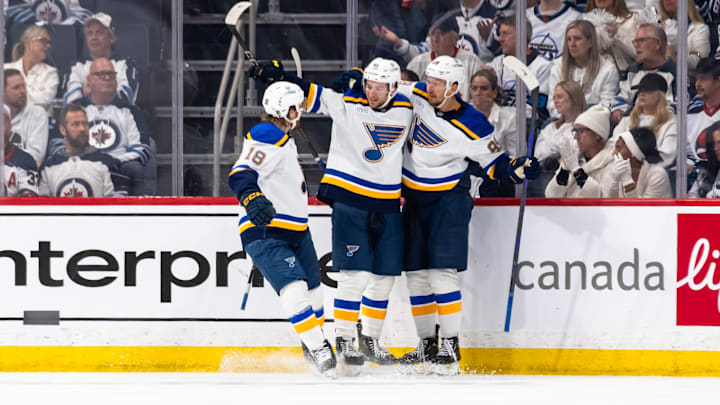 St Louis Blues v Winnipeg Jets - Game Five