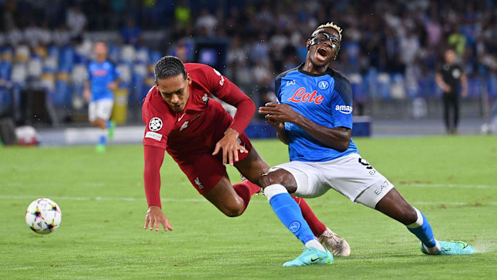 Virgil Van Dijk a vécu un calvaire face au Napoli