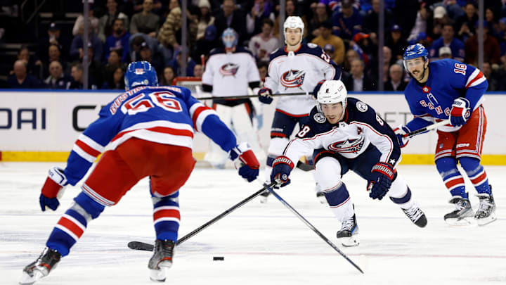 Columbus Blue Jackets v New York Rangers