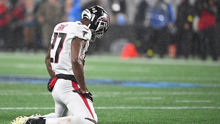 Atlanta Falcons safety Richie Grant Atlanta Falcons safety Richie Grant