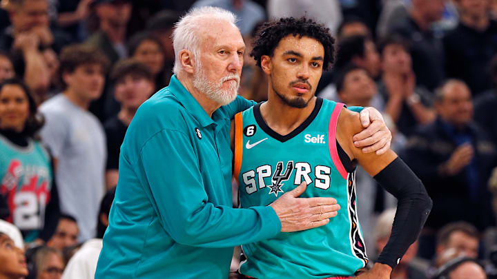 Gregg Popovich, Tre Jones, San Antonio Spurs