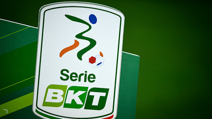The logo of Serie B 