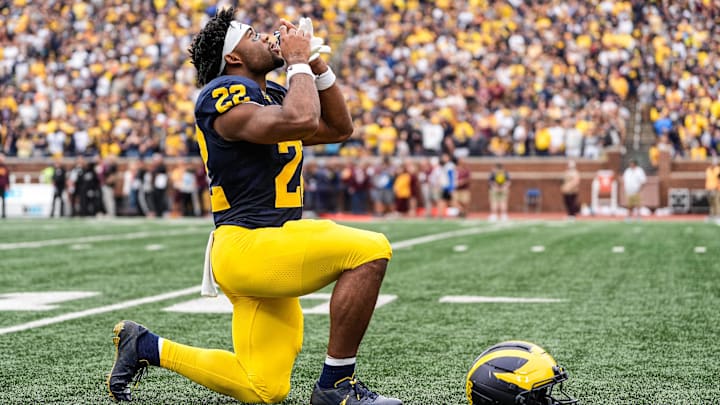 Michigan star Justice Haynes is one of the top rushers of 2025.