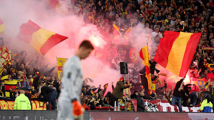 Lens a utilisé des engins pyrotechniques contre Monacoi