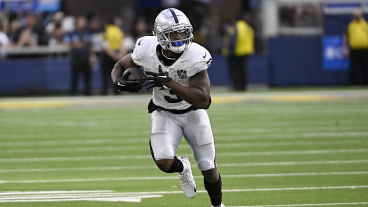 Who should bettors look to in the prop market with Las Vegas Raiders running back Zamir White listed as doubtful?