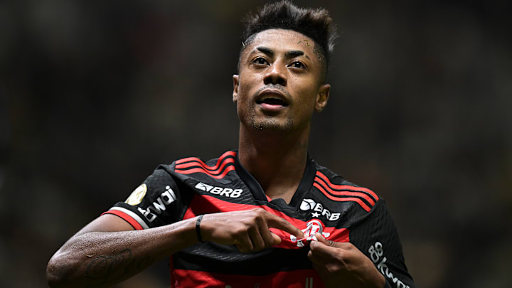 Bruno Henrique foi o nome do Flamengo na vitória contra o Atlético-MG Bruno Henrique foi o nome do Flamengo na vitória contra o Atlético-MG