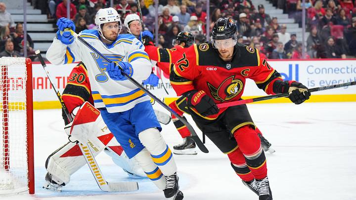The Senators came back down to earth last night with the loss to the Blues The Senators came back down to earth last night with the loss to the Blues