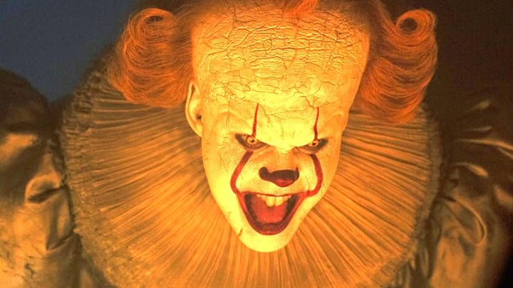 Bill Skarsgård as Pennywise in IT: Welcome to Derry. Bill Skarsgård as Pennywise in IT: Welcome to Derry.