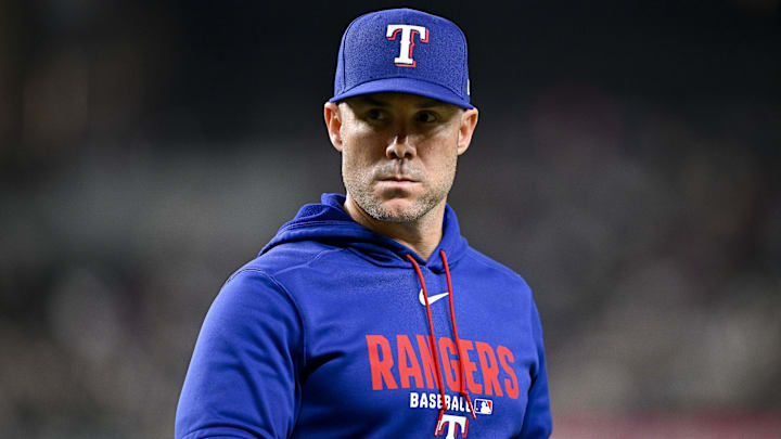 Texas Rangers manager Skip Schumaker.