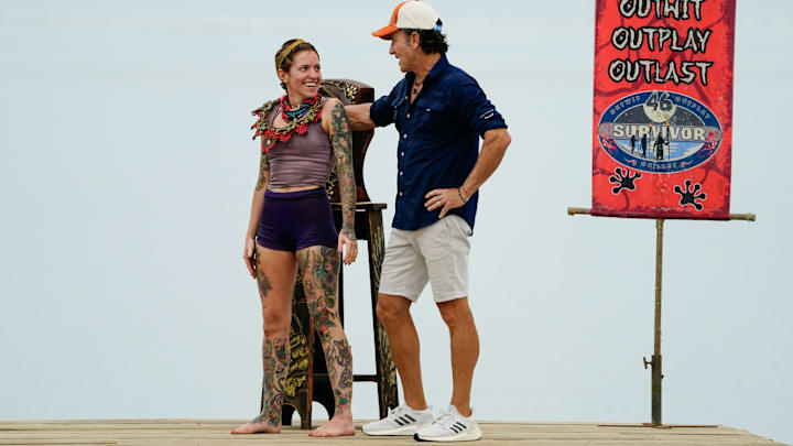“Episode Several” – A rogue vote at the last tribal council launches a blame game throughout camp. Players must keep their balance to keep their game alive and win immunity. Then, castaways must decide between past loyalties and future strategies in one of the most important tribal councils of the season, on SURVIVOR, Wednesday, April 10 (8:00-9:30 PM, ET/PT) on the CBS Television Network, and streaming on Paramount+ (live and on demand for Paramount+ with SHOWTIME subscribers, or on-demand for