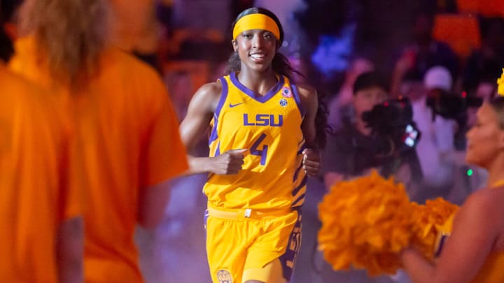 Flau'jae Johnson 4, LSU Tigers Womens Basketball take on the Tennessee Lady Vols. Thursday, Feb. 26, 2026.