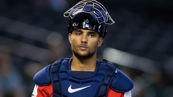 Washington Nationals catcher Harry Ford