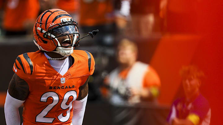 Cincinnati Bengals cornerback Cam Taylor-Britt