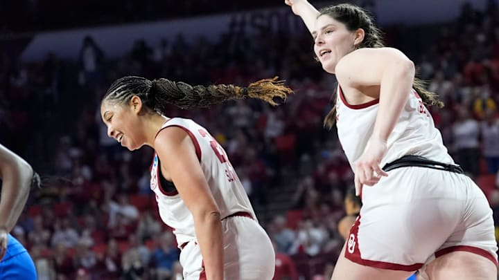 Oklahoma's Skylar Vann and Raegan Beers Oklahoma's Skylar Vann and Raegan Beers