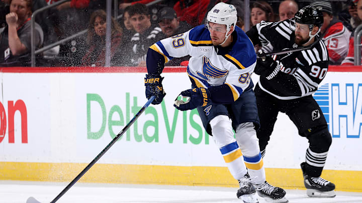 St louis blues new jersey devils store