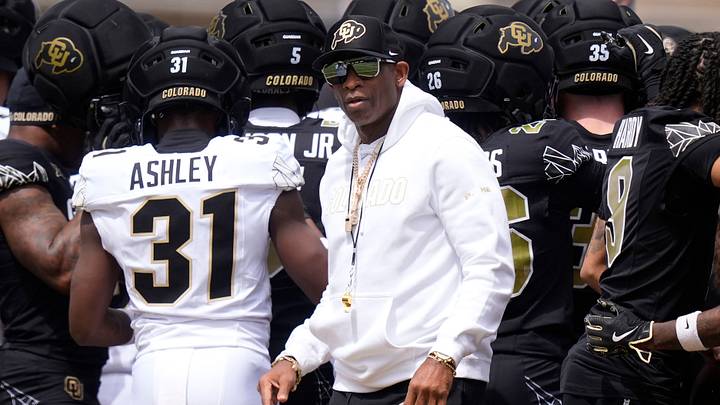 Colorado Buffaloes head coach Deion Sanders. Colorado Buffaloes head coach Deion Sanders.