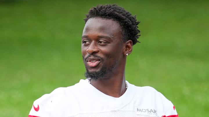Jul 22, 2025; St. Joseph, MO, USA; Kansas City Chiefs safety Nazeeh Johnson (13) walks down the hill to the practice fields during training camp at Missouri Western State University. Mandatory Credit: Denny Medley-Imagn Images Jul 22, 2025; St. Joseph, MO, USA; Kansas City Chiefs safety Nazeeh Johnson (13) walks down the hill to the practice fields during training camp at Missouri Western State University. Mandatory Credit: Denny Medley-Imagn Images