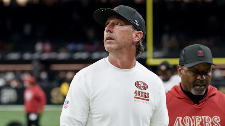 San Francisco 49ers head coach Kyle Shanahan.