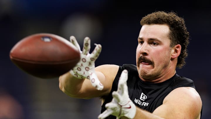 Robbie Ouzts at the 2025 NFL Scouting Combine Robbie Ouzts at the 2025 NFL Scouting Combine