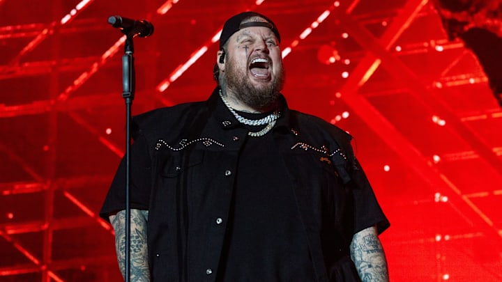 Jelly Roll performs at Harley-Davidson Homecoming Festival 2024 on Friday, July 26, 2024, at Veterans Park in Milwaukee.