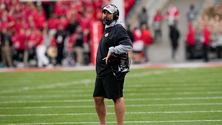 Ohio State Buckeyes defensive coordinator Matt Patricia.