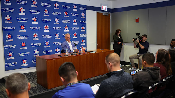 Chicago Cubs President of Baseball Operations Jed Hoyer Media Availability