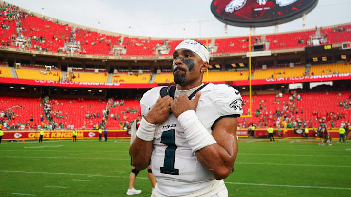Philadelphia Eagles quarterback Jalen Hurts Philadelphia Eagles quarterback Jalen Hurts
