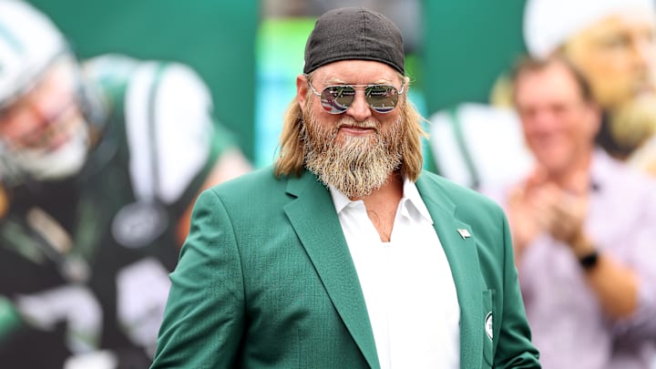 Former New York Jets center Nick Mangold Former New York Jets center Nick Mangold