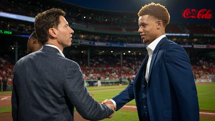 Boston Red Sox GM Craig Breslow, 2B/OF Kristian Campbell