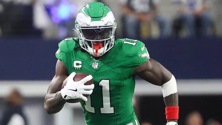 Philadelphia Eagles wide receiver AJ Brown Philadelphia Eagles wide receiver AJ Brown