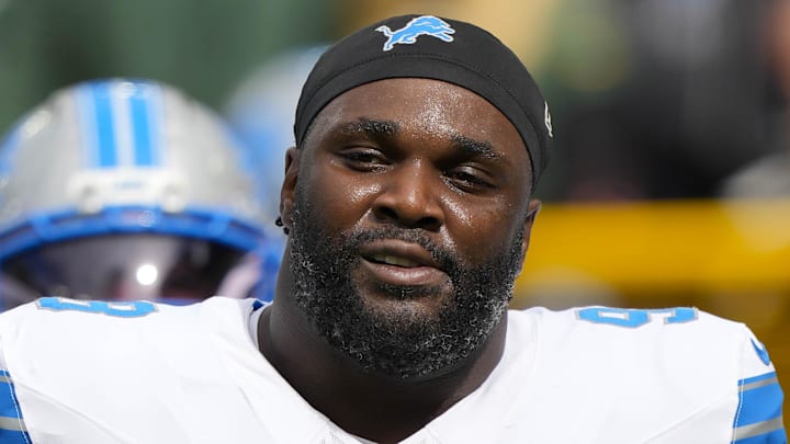 Detroit Lions defensive tackle DJ Reader (98). Detroit Lions defensive tackle DJ Reader (98).