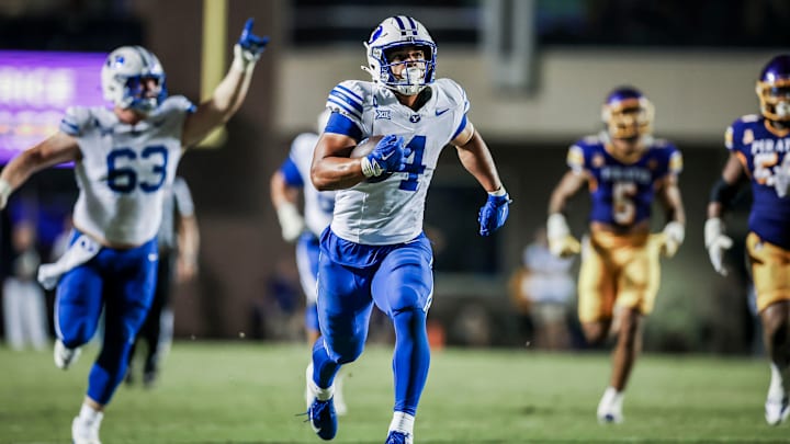 BYU running back LJ Martin against ECU