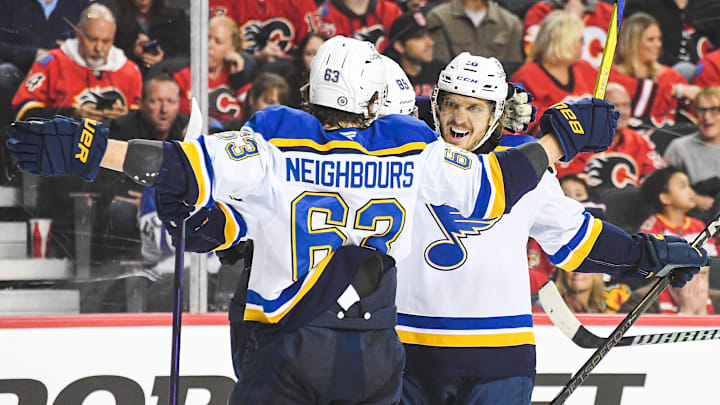 St Louis Blues v Calgary Flames