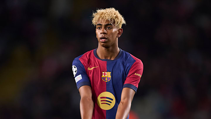 Lamine Yamal a brillé face à l'Inter Milan.