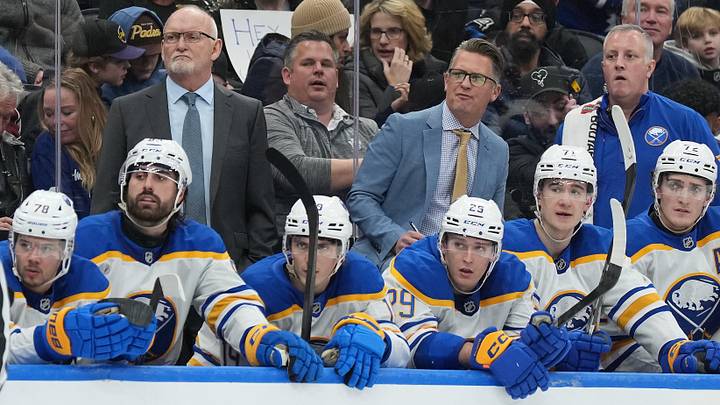 Buffalo Sabres head coach Lindy Ruff and assistant coach Seth Appert Buffalo Sabres head coach Lindy Ruff and assistant coach Seth Appert