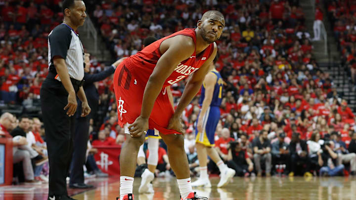 Golden State Warriors v Houston Rockets - Game Three