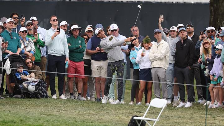 Joaquin Niemann carded an 11 on the par-4 sixth hole in Thursday’s first round of the U.S. Open. Joaquin Niemann carded an 11 on the par-4 sixth hole in Thursday’s first round of the U.S. Open.