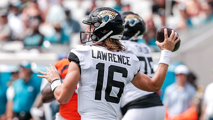 Jacksonville Jaguars - quarterback Trevor Lawrence Jacksonville Jaguars - quarterback Trevor Lawrence