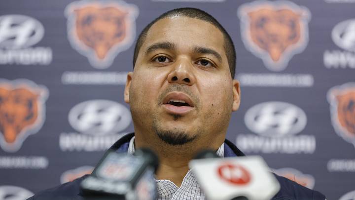 Chicago Bears general manager Ryan Poles Chicago Bears general manager Ryan Poles