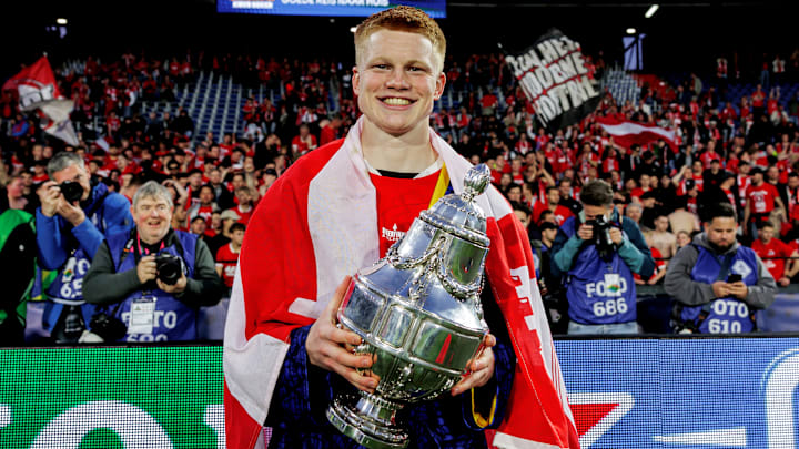 Kees Smit conquistou a Copa da Holanda com o AZ Alkmaar na temporada 2025/26