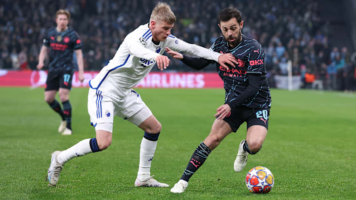 F.C. Copenhagen v Manchester City: Round of 16 First Leg - UEFA Champions League 2023/24