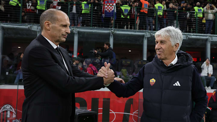Massimiliano Allegri e Gian Piero Gasperini