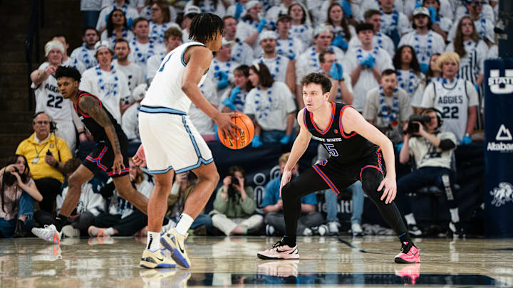 Boise State's RJ Keene II. Boise State's RJ Keene II.