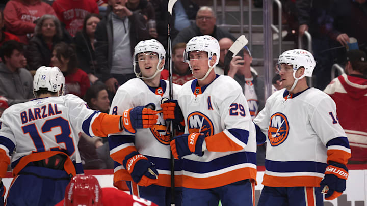 New York Islanders v Detroit Red Wings New York Islanders v Detroit Red Wings