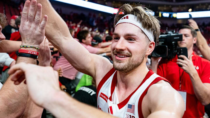 Nebraska Cornhuskers guard Sam Hoiberg.