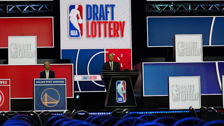 The 2026 NBA draft lottery will begin at 3 p.m. ET Sunday at Navy Pier. The 2026 NBA draft lottery will begin at 3 p.m. ET Sunday at Navy Pier.