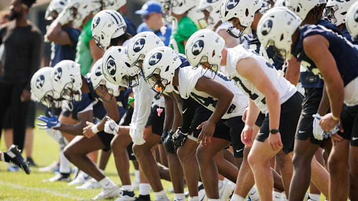 BYU football kicks off 2024 Fall camp BYU football kicks off 2024 Fall camp